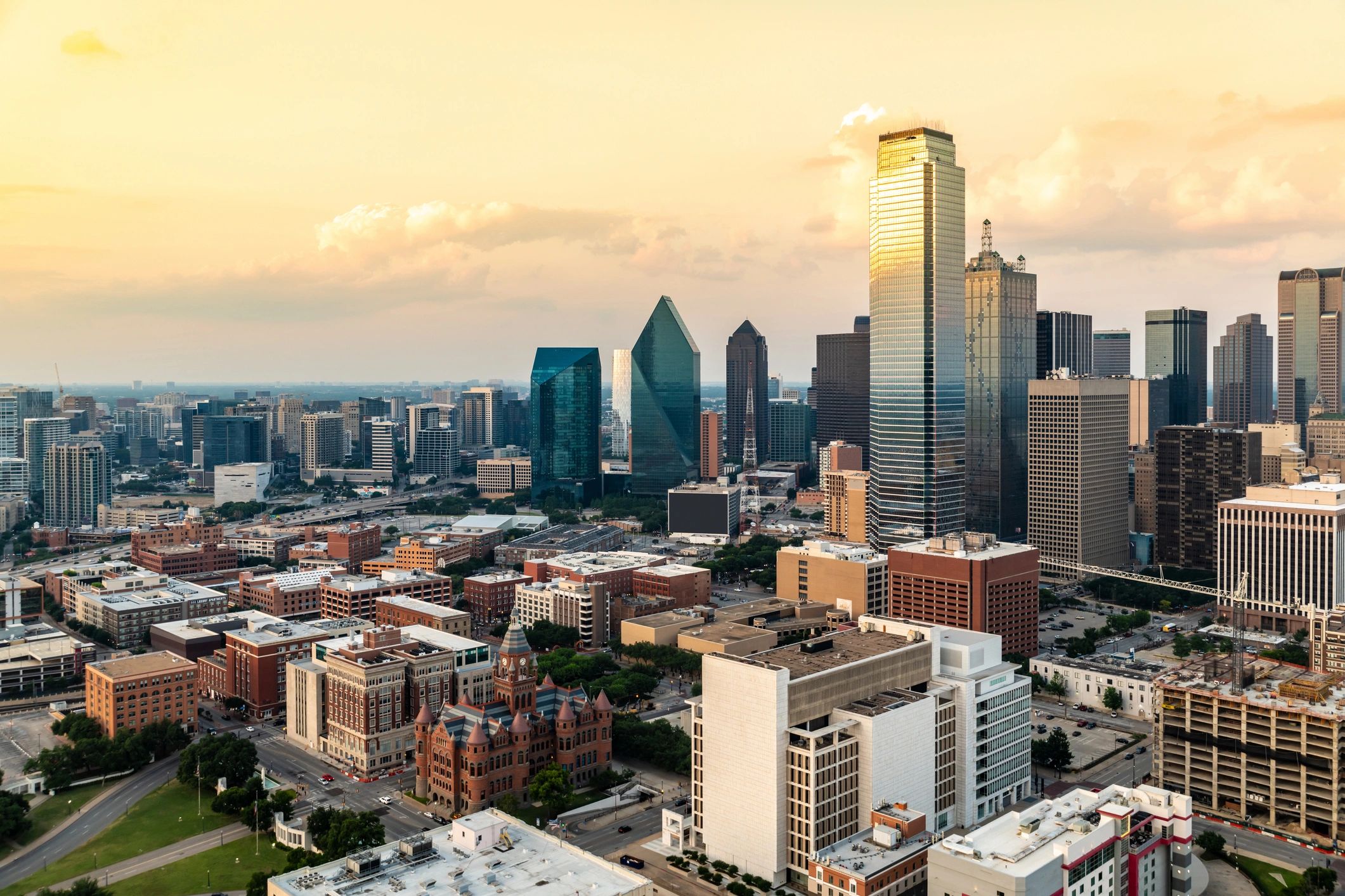 Dallas skyline luxury real estate