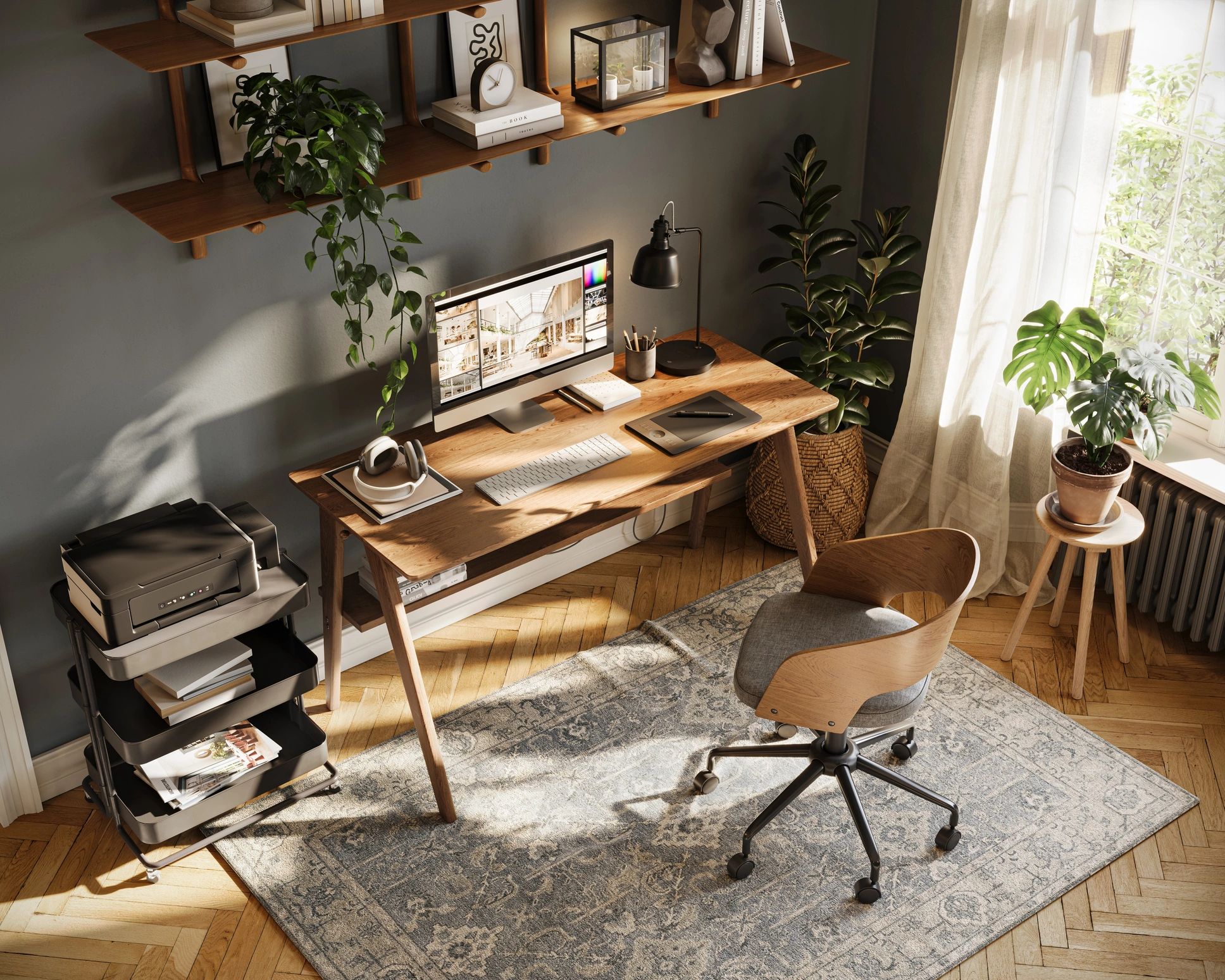 modern luxury home office